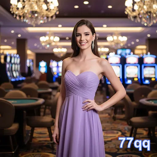 Ilustração de Explore Apostas Esportivas e Slots com a 77qq