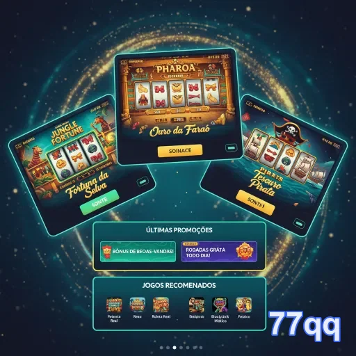 Ilustração de Jogos de Slots Variados