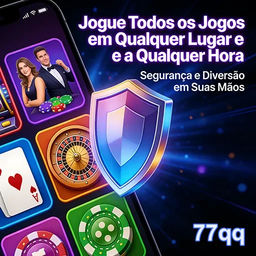 Ilustração de Experimente o acesso rápido e seguro na 77qq